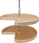 Pole Mounted Revolving Shelf, Kidney Shaped, Two-Shelf.jpg 5 712adf 9dac594199b44191a686de9d6d42ab76mv2